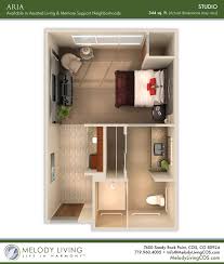 isted living floor plans at melody