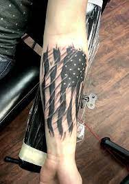 .men shoulder tattoo, american flag black and white tattoo, top arm tattoos sleeves, music lovers tattoos, oni tattoo designs, tatouage. 115 Patriotic American Flag Tattoos You Must See Tattoo Me Now