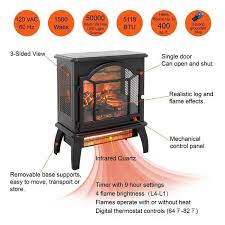 3d Infrared Electric Stove Heater