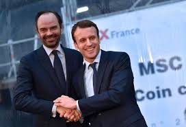 French pm edouard philippe and president emmanuel macron at the elysée palace in paris. Emirates News Agency Edouard Philippe Becomes France S Pm