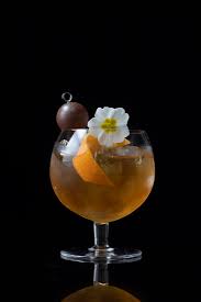 chocolate cherry cognac old fashioned