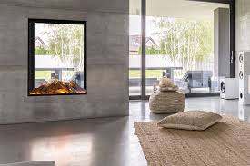 Double Sided Tunnel Inset Electric Fire