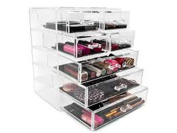 7 drawers transpa makeup storage