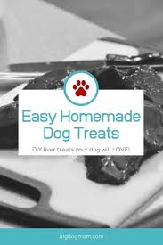 liver treats for dogs a homemade