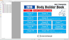 Hino Truck Workshop Manuals 2001 2019 Dvd Auto Repair