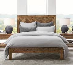 Hensley Reclaimed Wood Platform Bed