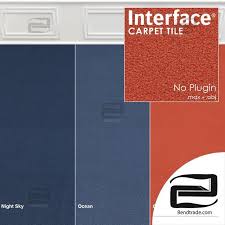 interface carpet 3d model on