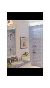 bathroom crown molding and ceiling tile