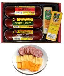 wisconsin summer sausage and cheese