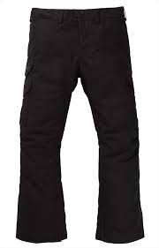 Burton Cargo Short Fit Snowboard Ski Pants L True Black 2020