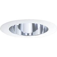 Progress Lighting Clear Alzak Reflector Recessed Light Trim Fits Housing Diameter 5 In In The Recessed Light Trim Department At Lowes Com