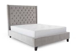 super king 6ft grey fabric bed frame