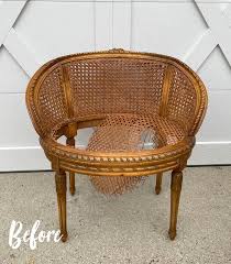 how to fix a broken cane chair