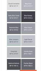 nippon paint grey colour code