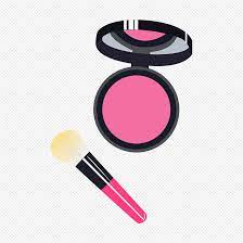 makeup pink foundation brush png image