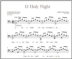 oh holy night sheet for