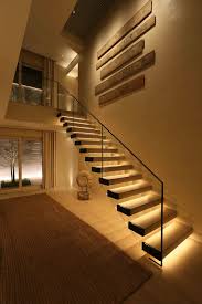 10 Most Popular Light For Stairways Ideas Tags Led Staircase Accent Lighting Stairway Banister Li Staircase Lighting Ideas Staircase Decor Modern Staircase