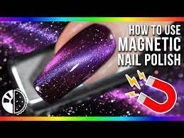 magnetic nail polish at home no gel