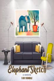 free creative cute elephant