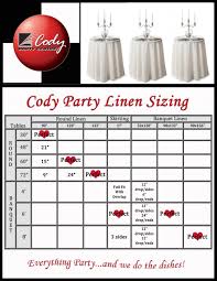 Linen Table Top Tips Cody Party Merivale