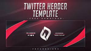 Cool Abstract Twitter Header Template Fezodesigns Free Download