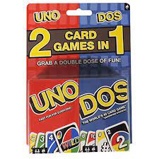 Limited time sale easy return. Mattel Uno Dos Card Game Combo Both Games Walmart Com Walmart Com