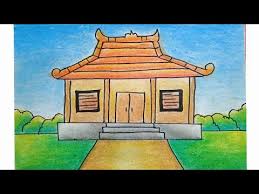 Gambar rumah idaman minimalis terbaru. Cara Menggambar Dan Mewarnai Rumah Adat Joglo Youtube