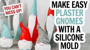 plaster gnomes from latex molds easy
