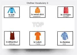 French Clothes Vocabulary Flashcards - learn French,vocabulary ,flashcards,wardrobe,clothes,french