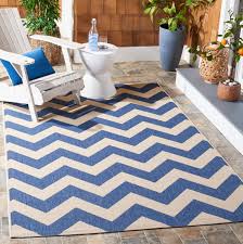 indoor outdoor chevron coastal area rug