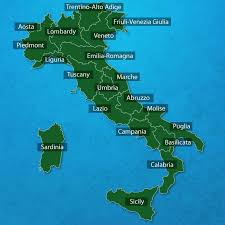 Each ialian region is divided into provinces, and each province is divided into municipalities. Regions Of Italy Italian Regions