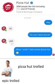 Pizza Hut 30m People Like This Including Zza And 47 Friends