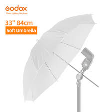 Godox 33 84cm Soft White Diffuser Studio Photography Translucent Umbrella For Studio Flash Strobe Lighting Umbrella Automat Photography Bagumbrella Pendant Aliexpress