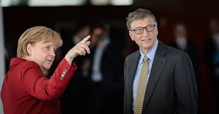 A great read is the perfect gift: Bundeskanzlerin Merkel Trifft Bill Gates