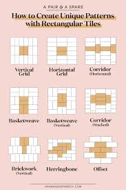 rectangular tiles pattern collective gen