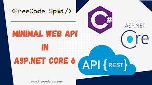 minimal web api with asp net core