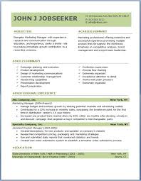 Best Resume Templates Download Free 