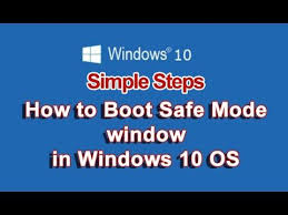 How to boot safe mode window in windows 10 OS | Simple Steps | Tamil ITSkill helpers | Windows 10, Windows, 10 things