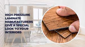 high pressure laminate manufacturers