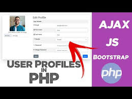user profiles in php with source code