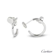 cartier white gold plain juste un clou