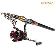 Sea fishing requires quality equipment and the rods within this section will offer this. Telescopic Fishing Rod Reel Set Sea Fishing Rod Travel Rod Boat Rod Kayak Rod Sporting Goods Other Fishing Rods
