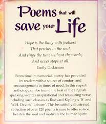 poems that will save your life