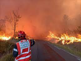 Incendie à la Teste : la feu ne progresse plus, mais la météo reste  défavorable | Actu Bordeaux