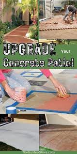 Easy Concrete Patio Coverup Ideas The