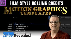 Film style rolling credits using premiere pro cc motion graphics templates. Film Style Rolling Credits Using Premiere Pro Cc Motion Graphics Templates Youtube
