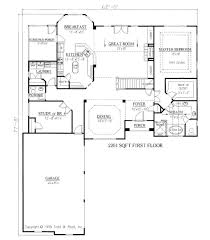 European Style House Plan 3 Beds 2 5