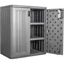 provide plastic outdoor storage cabinet