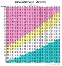 57 True Bmi Calculator With Chart