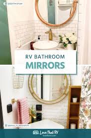 Stunning Rv Bathroom Mirrors Love That Rv